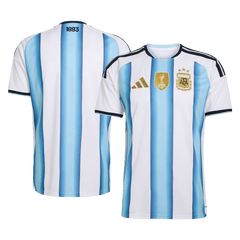 Argentina Home Soccer Jersey Kit(Jersey+Shorts+Socks) World Cup 2026 Blue&White