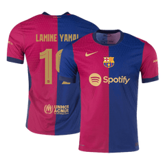 Barcelona LAMINE YAMAL #19 Home Jersey Authentic 2024/25 - UCL Edition