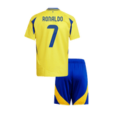 Al Nassr RONALDO #7 Heim-Fußballtrikot-Set 2024/25 Kinder (Trikot + Shorts) – ACL
