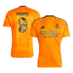 Real Madrid MBAPPÉ #9 Away Jersey - Bear Champ Font