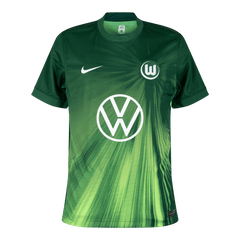 Wolfsburg Home Soccer Jersey 25/26 Green