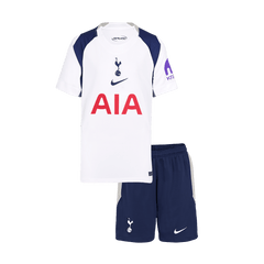 Kid's Tottenham Hotspur Home Soccer Jersey Kit(Jersey+Shorts) 25/26 White