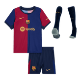 Barcelona Heimtrikot-Set 2024/25 für Kinder (Trikot + Shorts + Socken)