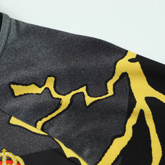 Real Madrid x MARVEL Zipper Sweatshirt Kit(Top+Pants) 25/26 Black