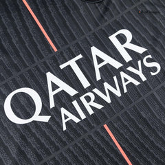 PSG Fourth Soccer Jersey Kit(Jersey+Shorts) 25/26 Black