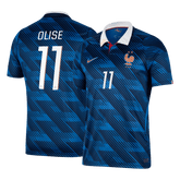 OLISE #11 France Home Soccer Jersey World Cup 2026 Blue