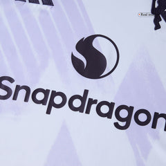 Manchester United Away Soccer Jersey Kit(Jersey+Shorts+Socks) 2025/26 White