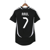 Real Madrid RAUL #7 Away Soccer Jersey Retro 2006/07