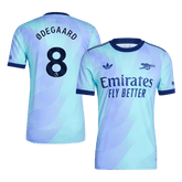 Arsenal ØDEGAARD #8 Third Away Soccer Jersey Authentic 2024/25