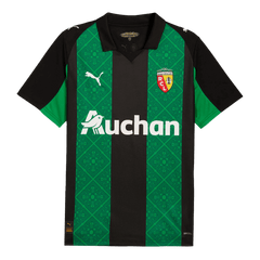 RC Lens Away Soccer Jersey 25/26 Green&Black