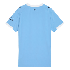 Women's Manchester City Home Soccer Jersey 2025/26 Blue