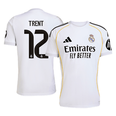 TRENT #12 Real Madrid Home Soccer Jersey 2025/26 White