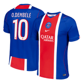 O.DEMBÉLÉ #10 Men Fan Version PSG Home Soccer Jersey 2026/27 Old Royal