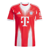 Bayern Munich Home Soccer Jersey 2025/26 Red