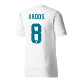 Real Madrid KROOS #8 Home Soccer Jersey Retro 2017/18