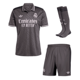 Real Madrid Third Away Soccer Jersey Kit 2024/25 (Jersey+Shorts+Socks)