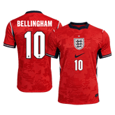 BELLINGHAM #10 England Away Soccer Jersey World Cup 2026 Red