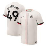 GARNACHO #49 Authentic Chelsea Away Soccer Jersey 2025/26 White