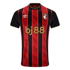 AFC Bournemouth Soccer Jersey Home 25/26 Red&Black