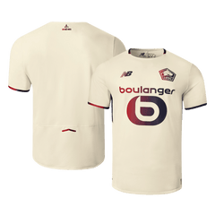 Lille OSC Away Soccer Jersey 25/26 Beige