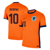 Maillot domicile des Pays-Bas MEMPHIS #10 EURO 2024