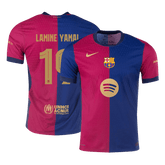 Barcelona LAMINE YAMAL #19 Heimtrikot Authentic 2024/25 – UCL Spotify Logo ohne Text