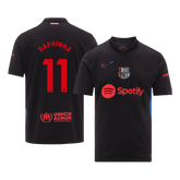 Barcelona RAPHINHA #11 Auswärtstrikot 2024/25