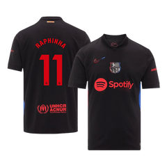 Barcelona RAPHINHA #11 Away Jersey 2024/25