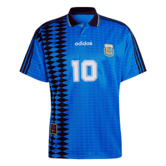 Maillot extérieur rétro Argentine n°10 1994