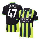 Manchester City FODEN #47 Away Soccer Jersey 2024/25