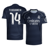 TCHOUAMENI #14 Real Madrid Away Soccer Jersey 2025/26 Navy