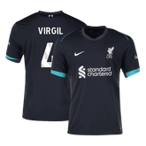 Liverpool VIRGIL #4 Away Soccer Jersey