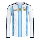 Argentina Home Long Sleeve Soccer Jersey World Cup 2026 Blue&White