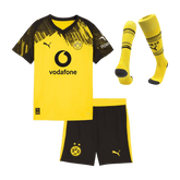 Kid's Borussia Dortmund Home Soccer Jersey Kit(Jersey+Shorts+Socks) 25/26 Yellow