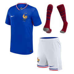 France Home Jersey Kit EURO 2024 Kids(Jersey+Shorts+Socks)