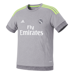 Retro 15/16 Real Madrid Away Soccer Jersey Gray