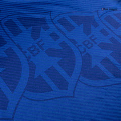 Retro 9496 Brazil Away Soccer Jersey Blue