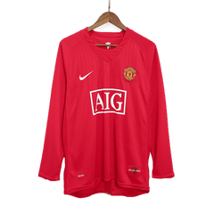 Manchester United Heimtrikot Retro 2007/08 - Langarm