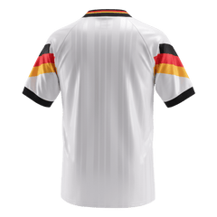 Retro 1992 Germany Home Soccer Jersey White