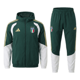 Italy Hoodie Training Tracksuit Kit(Top+Pants) 2026 Green