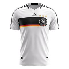 Retro 2008 Germany Home Soccer Jersey White