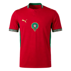 Morocco Home Soccer Jersey World Cup 2026 Red