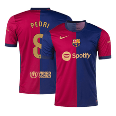 Maillot Barcelone PEDRI #8 Domicile 2024/25