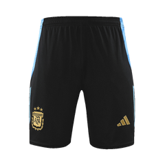 Maillot d'entraînement d'avant-match de l'Argentine pour la Copa America 2024 (maillot et short)