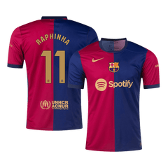 Maillot Barcelone RAPHINHA #11 Domicile 2024/25