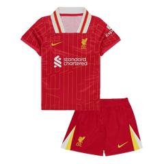 Liverpool Home Jersey Kit 2024/25 Kids(Jersey+Shorts)
