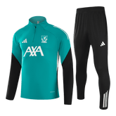 Liverpool Zipper Sweatshirt Kit(Top+Pants) 25/26 Green