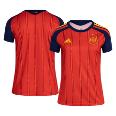 Women's Spain Home Soccer Jersey World Cup 2026 Red