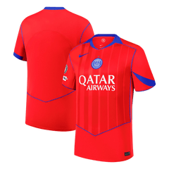 PSG Third Jersey 2025/26 Red-Eiffel Star