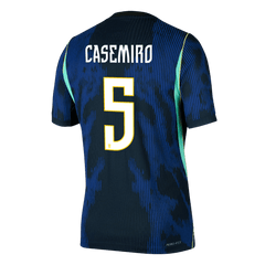 CASEMIRO #5 Player Version Brazil Away Soccer Jersey World Cup 2026 Navy